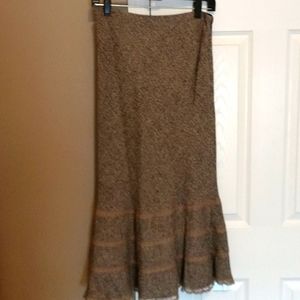Express long twead skirt